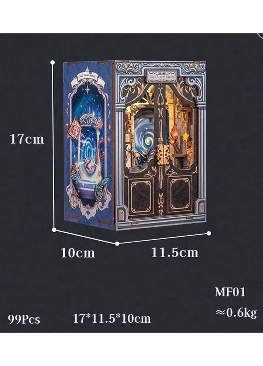 Бук Нук Туристична агенція Душа Інтер'єрний конструктор Mini Magic Shop Soul Travel Agency MF-01 No Brand (362453081)