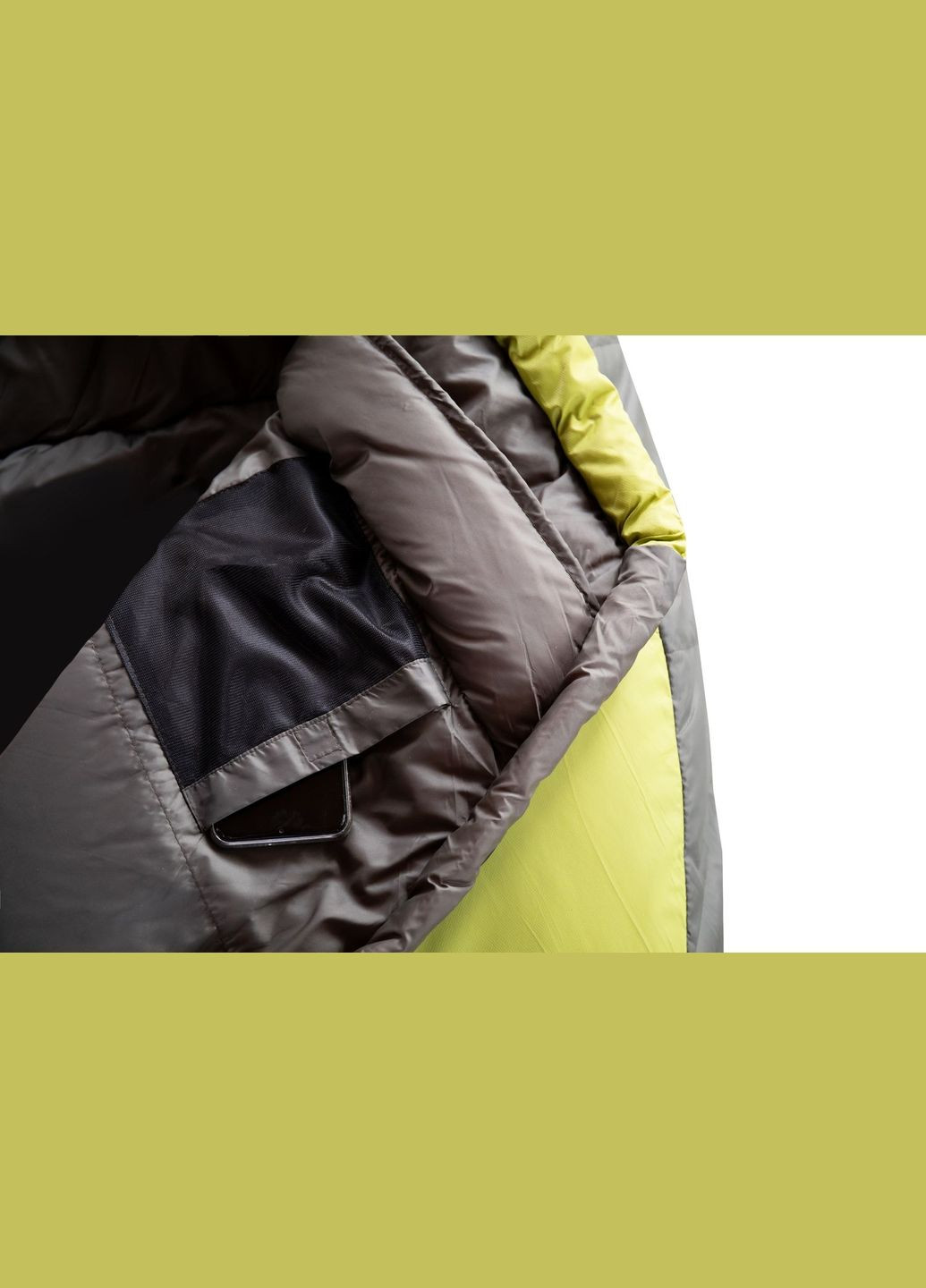 Спальный мешок кокон левый green/grey 225/80-55 (-10/-15/-30°С) Tramp Arctic Long (308863376)