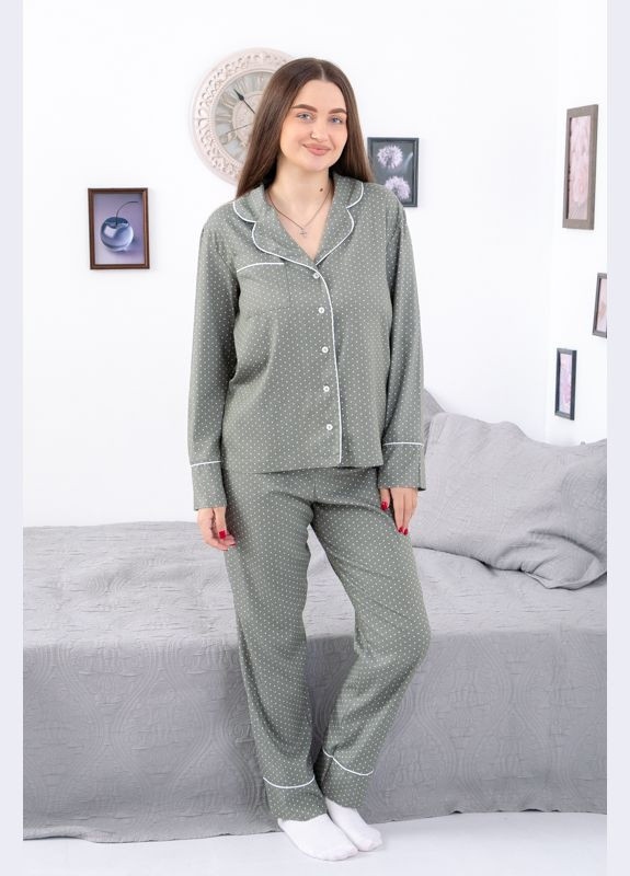 Серая всесезон пижама женская кофта + брюки Носи своє