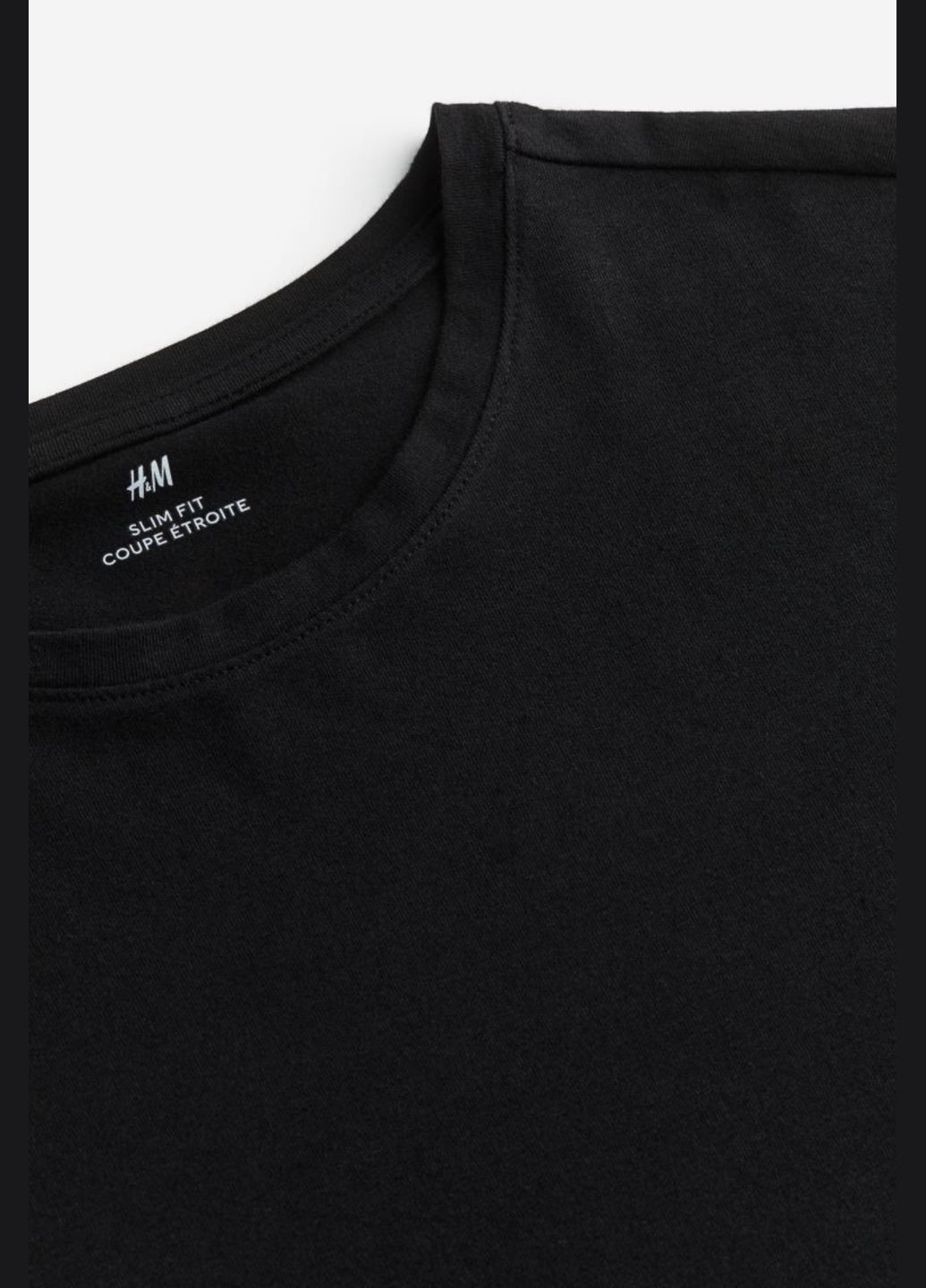 Черный демисезонный лонгслив H&M