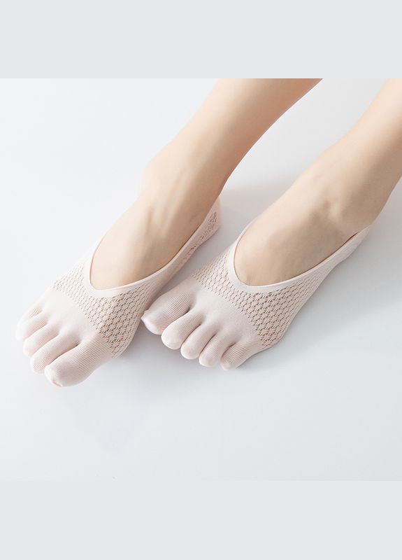 Пудрові сліди літні з окремими пальцями пудрові one size (336906183)