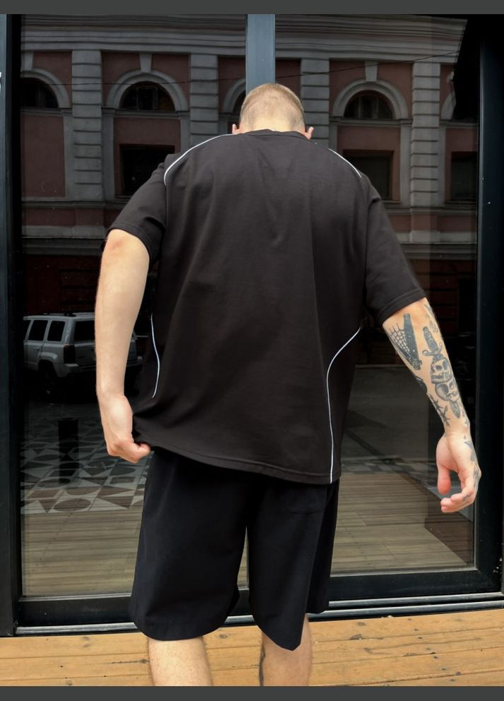 Чорна чоловіча футболка - fenix, чорна Reload