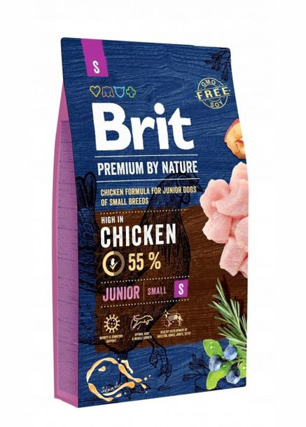 Сухой корм Premium Adult S 8 kg (для взрослых собак мелких пород) Brit (292258393)