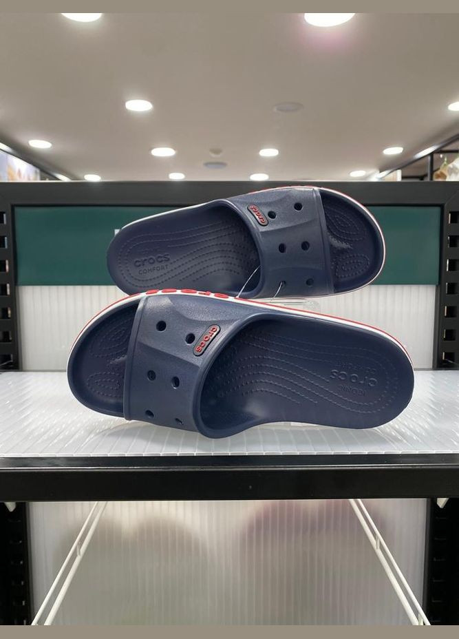 Шлепанцы Баябенд Черные Bayaband Black\White Crocs Slide (342612998)