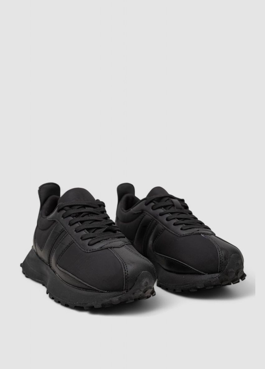 Кроссовки женские Fashion 248RCX212 чёрные демисезоны (323201701)