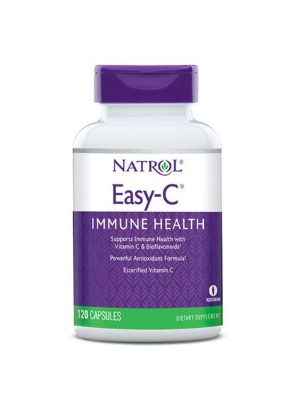 Вітаміни та мінерали Easy-C, 120 капсул Natrol (333976158)
