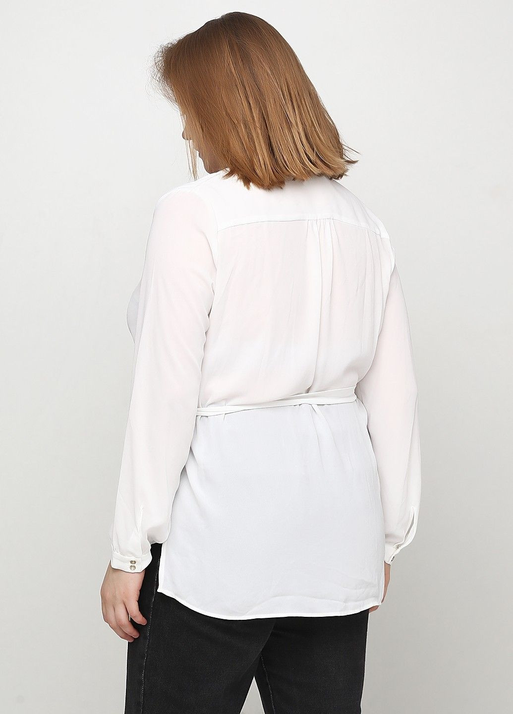 Біла блуза Mango
