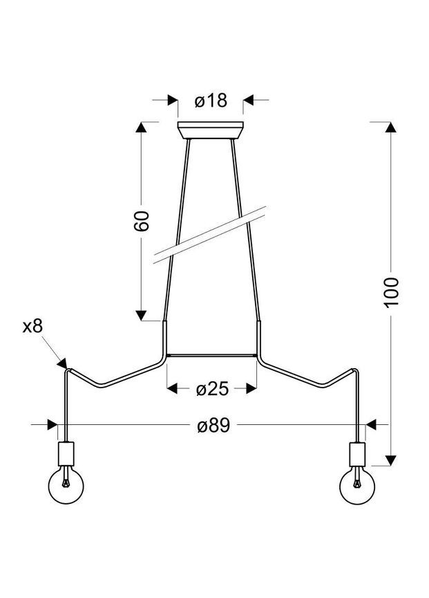 Люстра BASSO (38-71057) Candellux (361313527)