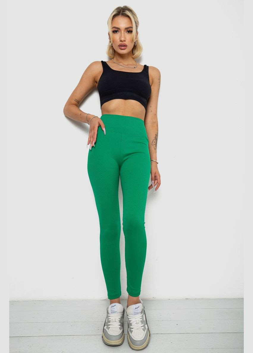 Лосины однотонные в рубчике, 238R606 Ager (365074973)