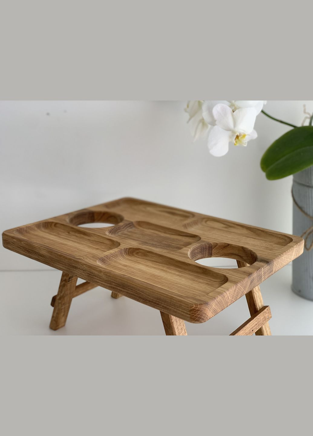 Пивний столик Дубовий (Прямокутний) на 5 секцій No Brand (330774657)