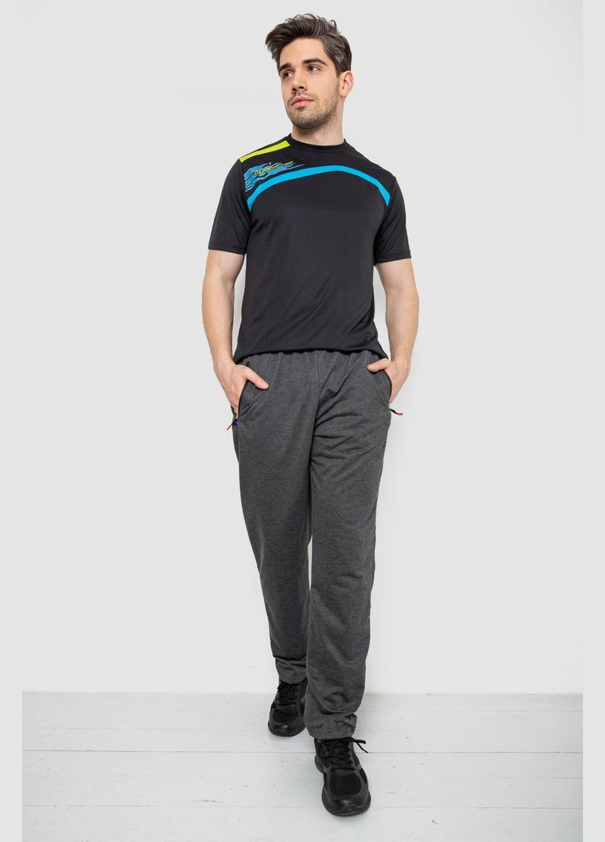 Темно-серые демисезонные брюки Anello