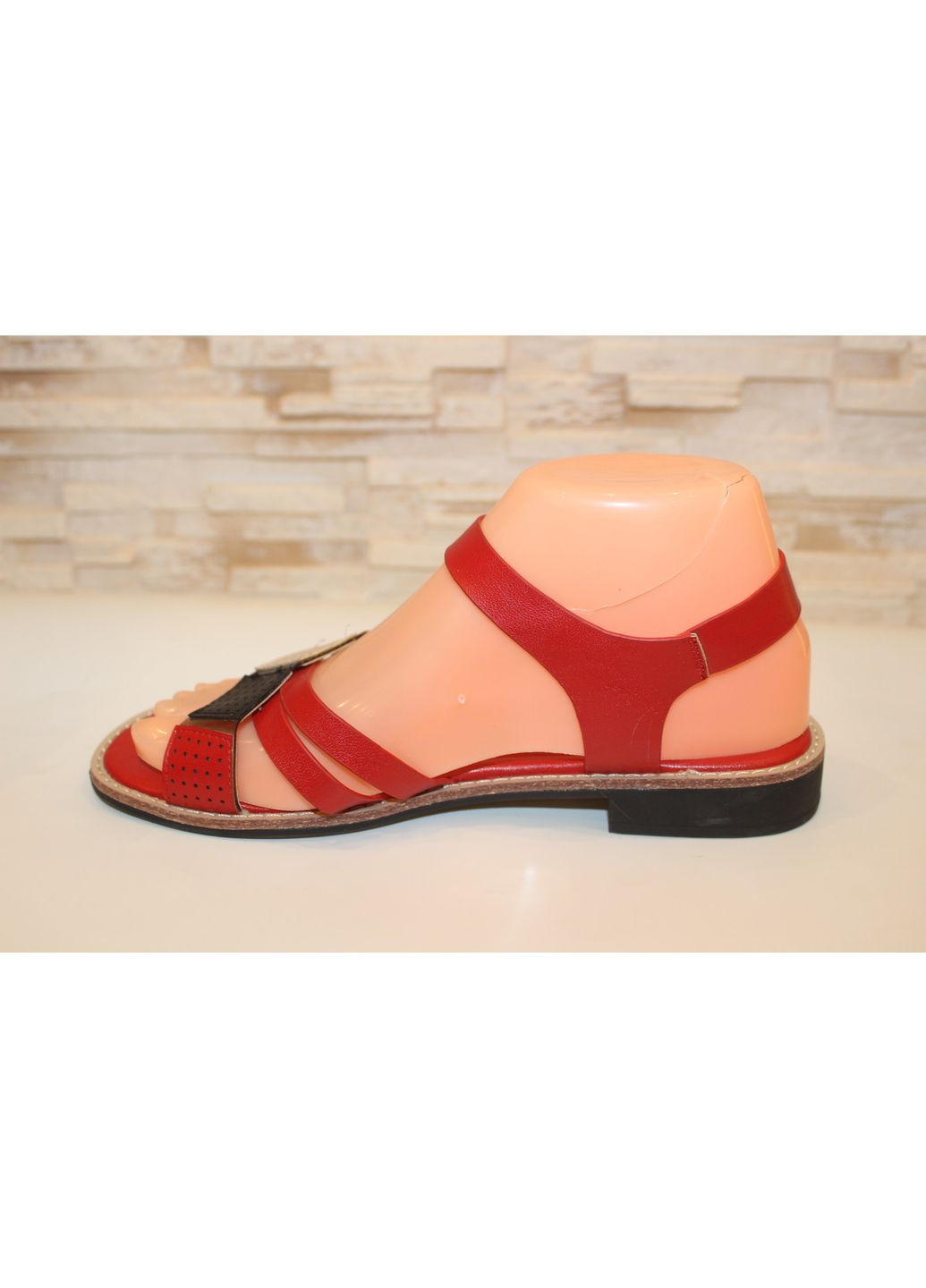 Босоніжки жіночі червоні Loretta Босоніжки жіночі літні (352691156)