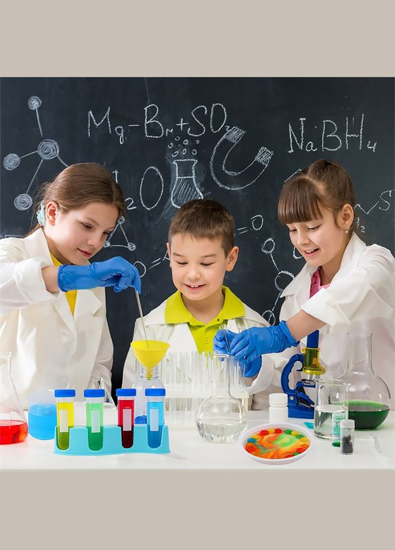 Научный игровой набор Science Lab TXX-028 лаборатория химических экспериментов детский 25шт Lesko (352013035)