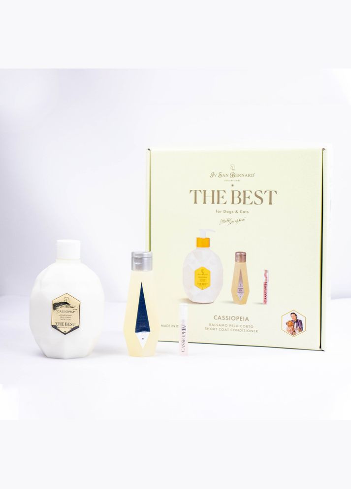 Набор 3в1 CASSIOPEIA кондиционер 500 мл, шампунь 100 мл, парфюм 2 мл (*) Iv San Bernard (300291309)