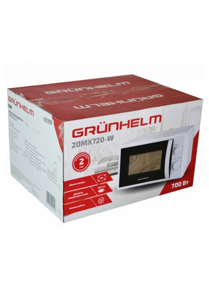 Микроволновая печь соло Grunhelm 20MX720-W