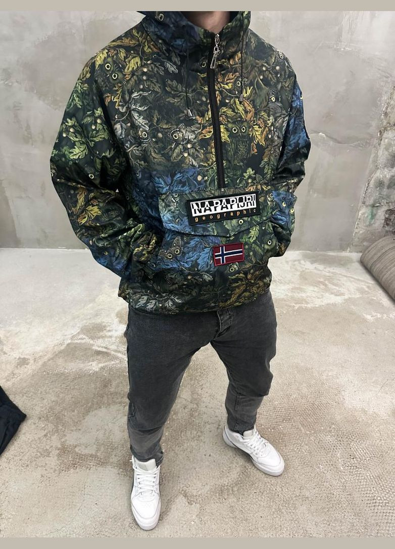 Комбинированная демисезонная анорак No Brand