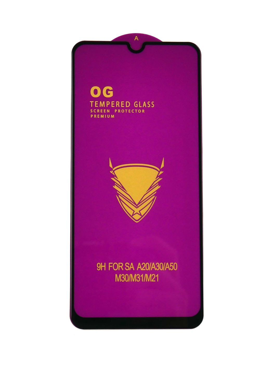 Защитное стекло Samsung A20/A30/A30s/A31/A32/A40s/A50/A50s/M21/M30/M30s/M31 Black OG A30; A50; M30; A30S; M30S; A50S; M31; M21; A31 (Samsung); A40s; A20; A32 (Samsung) (297452394)