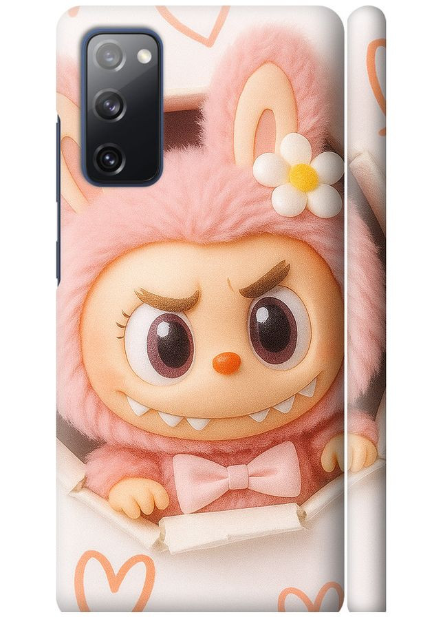 3D пластиковый матовый чехол 'Лабубу 2' для Endorphone Samsung Galaxy S20 FE G780F (351506961)