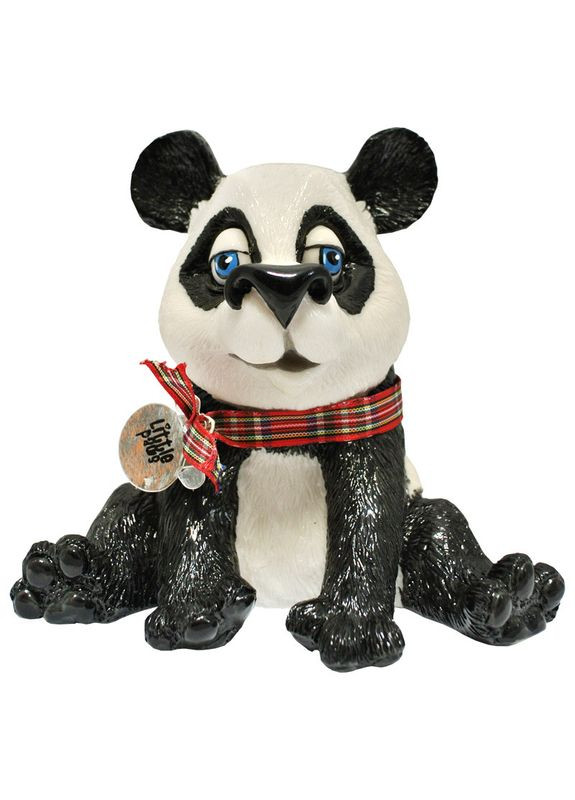 Фігурка-статуетка колекційна з кераміки панда Чесні Англія, h-13 см Arora Design (301423648)