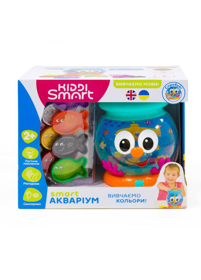 Інтерактивна навчальна іграшка Smart-Акваріум 207659 українська та англійська KIDDI SMART (315813568)