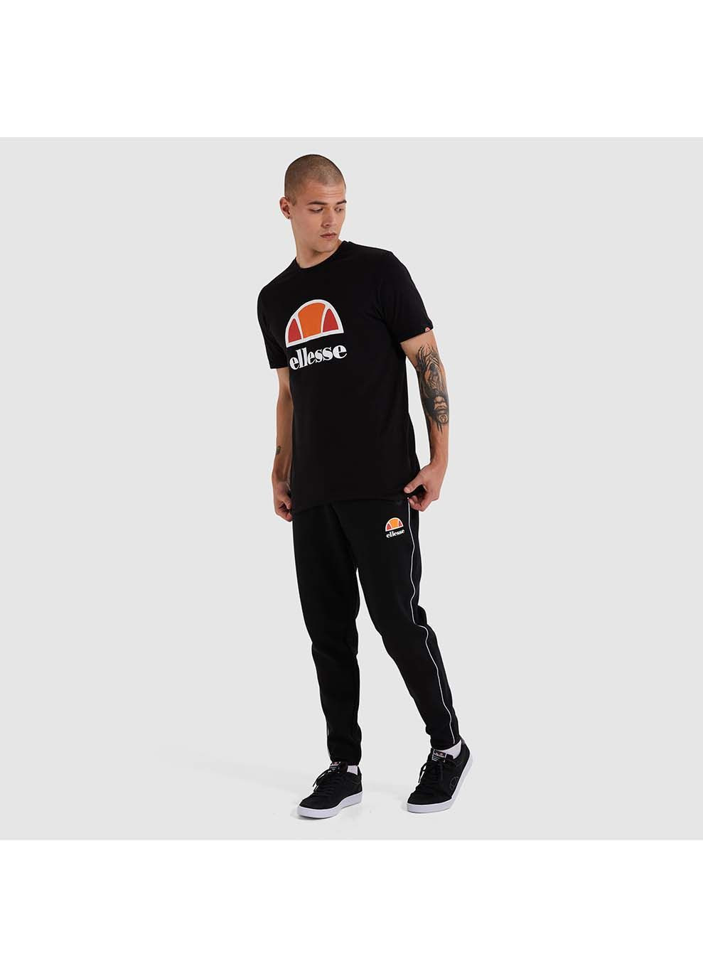 Чорна чоловіча футболка dyne tee чорний Ellesse