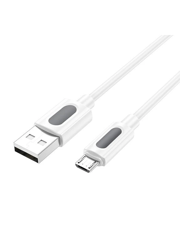 Дата-кабель BX114 Structure USB to MicroUSB 2.4A (1м) Borofone (375306248)