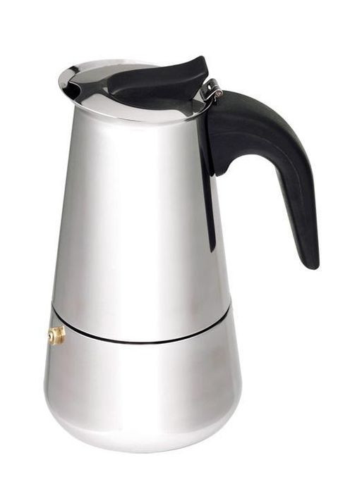 Гейзерна кавоварка Stainless Steel 200мл на 4 чашки Empire (329898701)