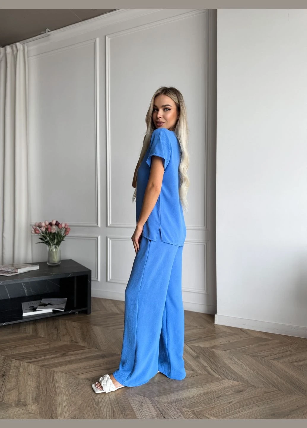 Жіночий легкий костюм Fashion (335233574)