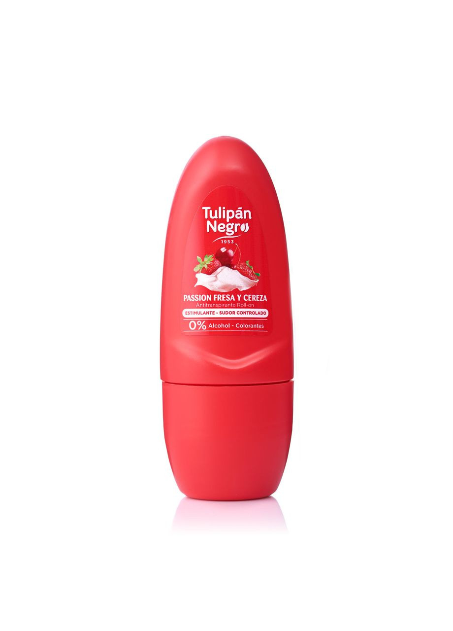 Кульковий дезодорант полуниця та вишня (50 мл) Tulipan Negro (335858335)