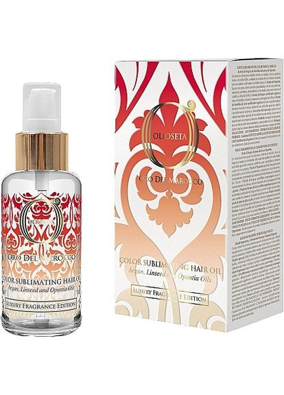 Олія для волосся "Вишуканість кольору" Olioseta Oro Del Marocco Color Sublimating Hair Oil 30ml (1223470-188880) Barex (368650468)