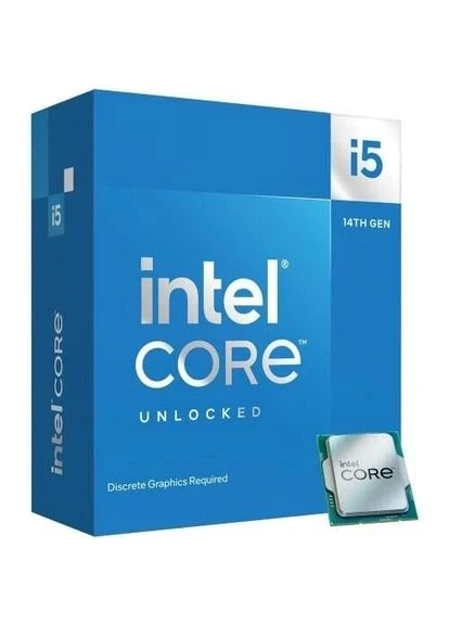 Процессор Core i5 (LGA1700) i5-14600KF, Box, 14x3.5 ГГц (Turbo Boost 5.3 ГГц, 20 потоков), L3 24Мб, Raptor Lake, 10 нм, TDP 125 Intel (395354579)