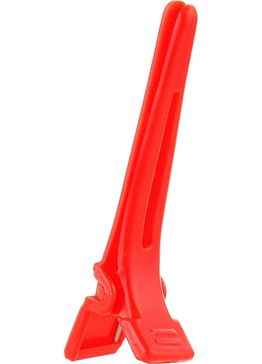 Зажимы пластиковые острые, красные, 100 шт*100шт (1489603-29841724) Comair (368645761)