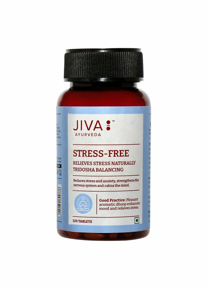 Stress Free Tablets Jiva/120./ Засіб проти стресу, тривоги, занепокоєння. Стрес Фрі. Джива. TAB (336546386)