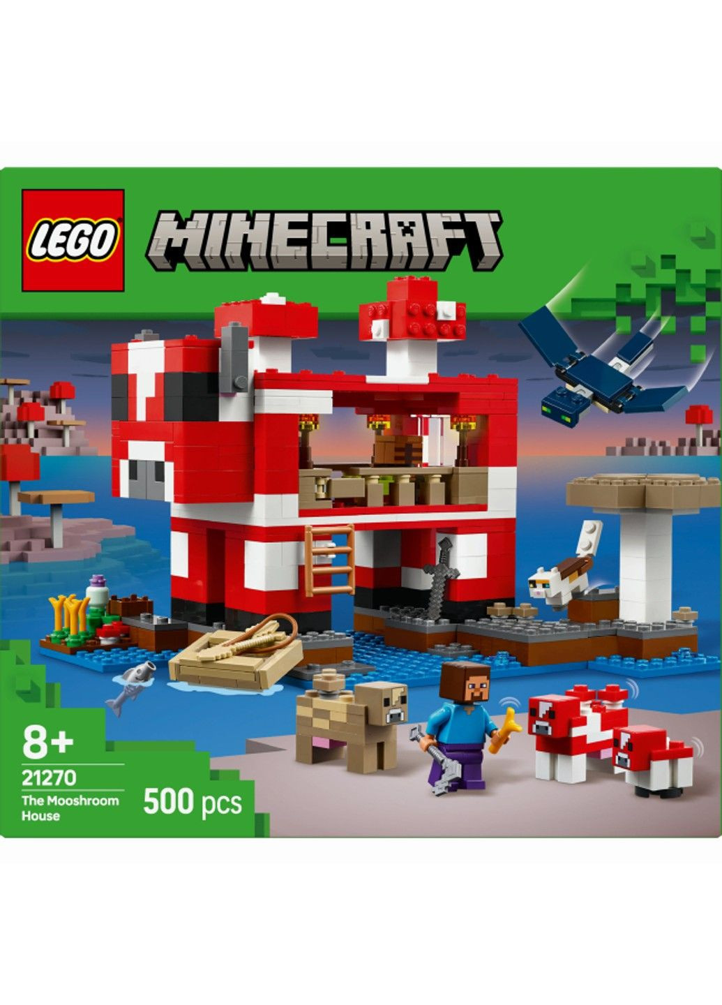 Конструктор дитячий Грибний будинок (21270) Lego (325688975)