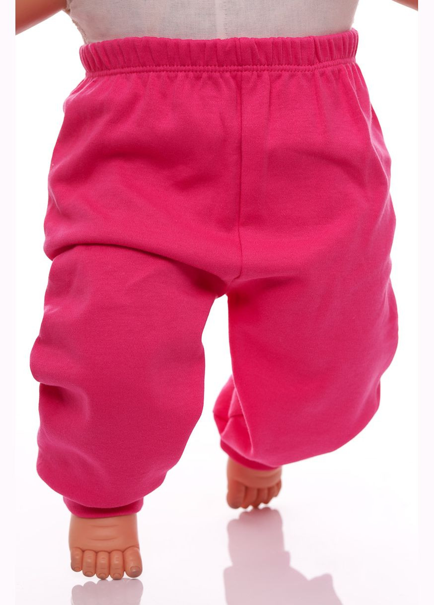 Розовый демисезонный костюм с длинным рукавом для девочки трикотажный розами розовый 80 см (30297) BABYKROHA