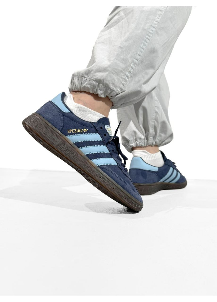 КРОСІВКИ ЖІНОЧІ ADIDAS SPEZIAL BLACK / BLUE АДІДАС СПЕЦІАЛ No Brand чорні демісезони (368887626)