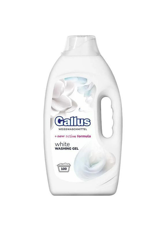 Гель для прання білих речей White 4л NEW Gallus (363330443)
