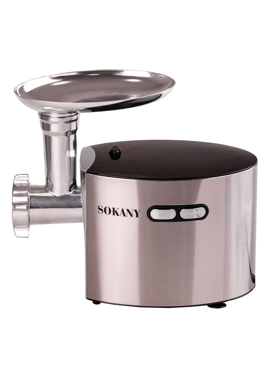 М'ясорубка SK091 для дому 2500 Вт сталь Sokany (326066541)