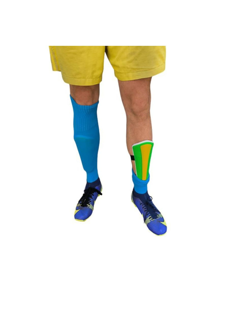 Футбольные щитки BAND размер M F683M green зеленые SNS (316322597)