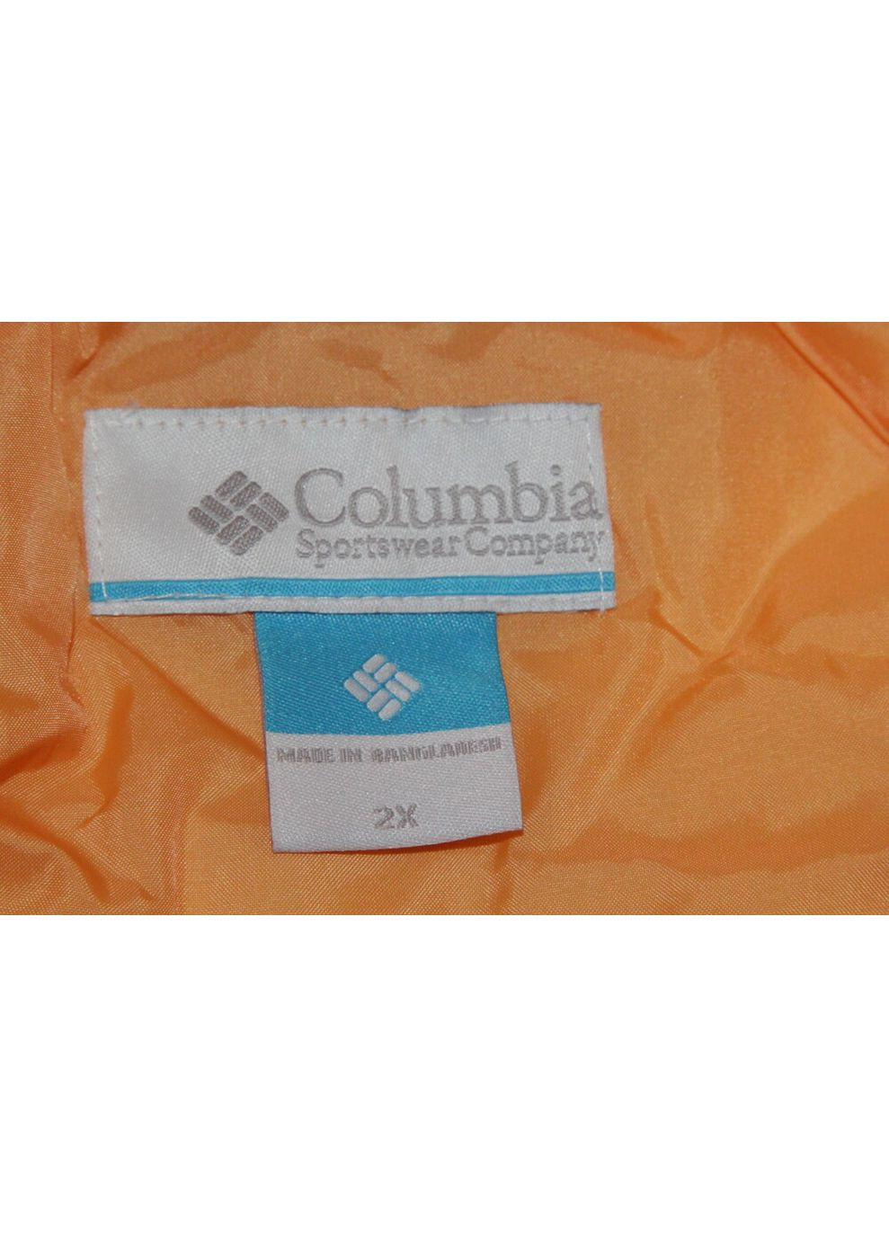 Помаранчева куртка жіноча, розмір 1x Columbia