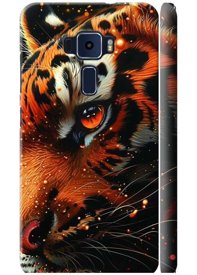 3D пластиковый матовый чехол 'Tiger' для Endorphone Asus Zenfone 3 ZE552KL (285769217)