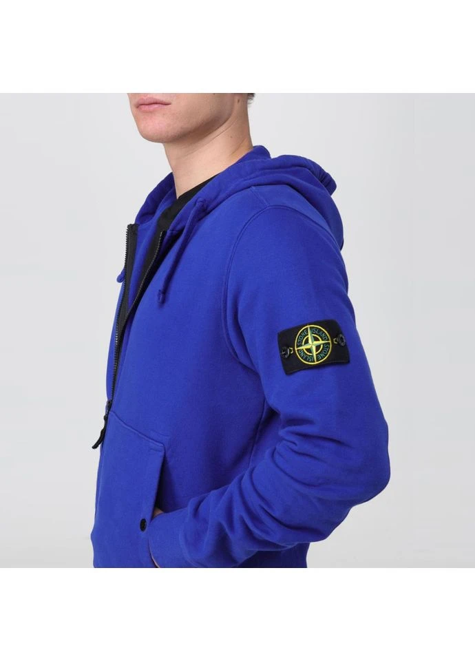 Худи Blue Zip Hoodie 791561620 V0022 Stone Island (386421343)