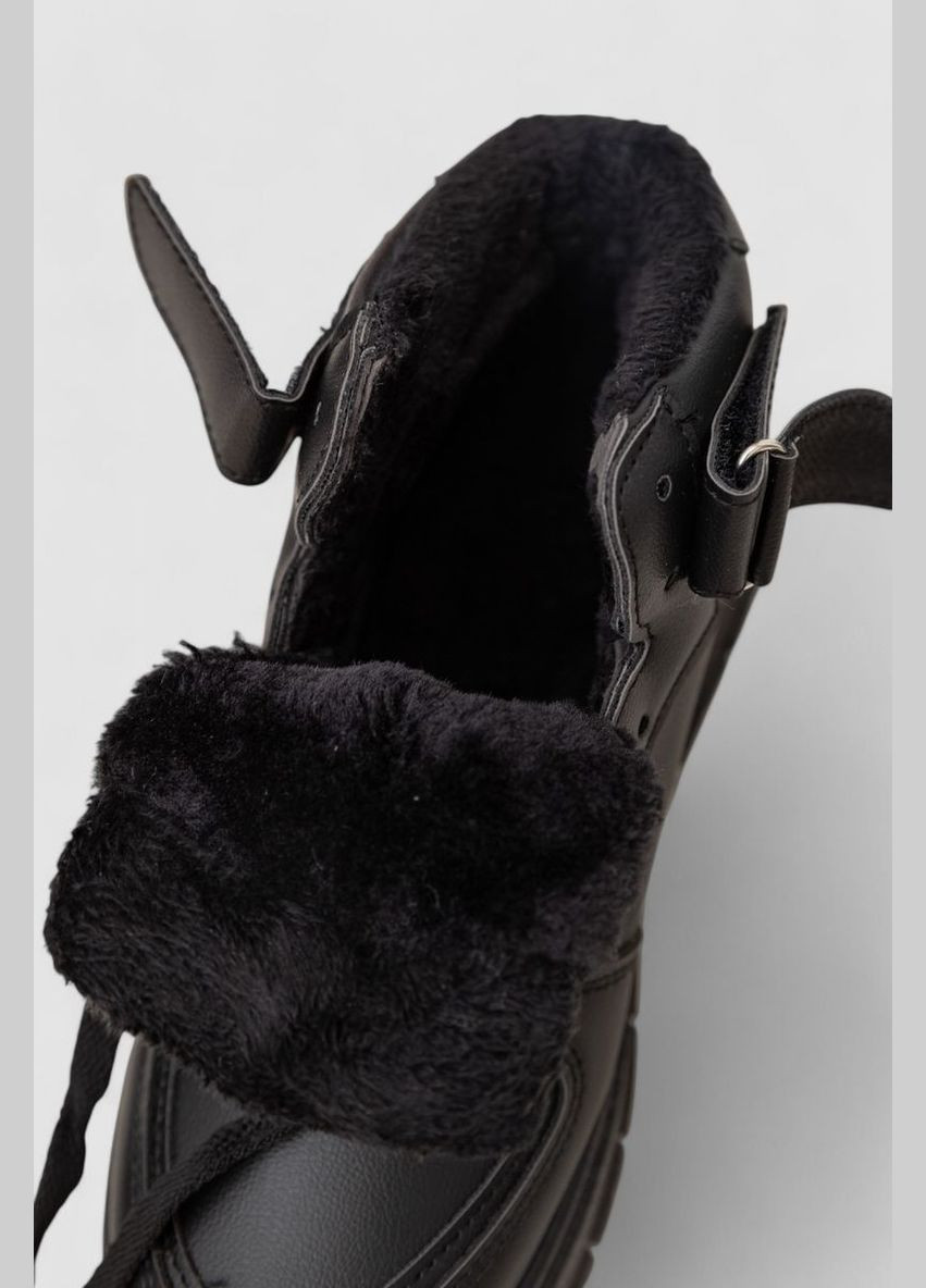 Кросівки жіночі зимові на хутрі Ager 248RMB04 чорні демісезони (340052203)