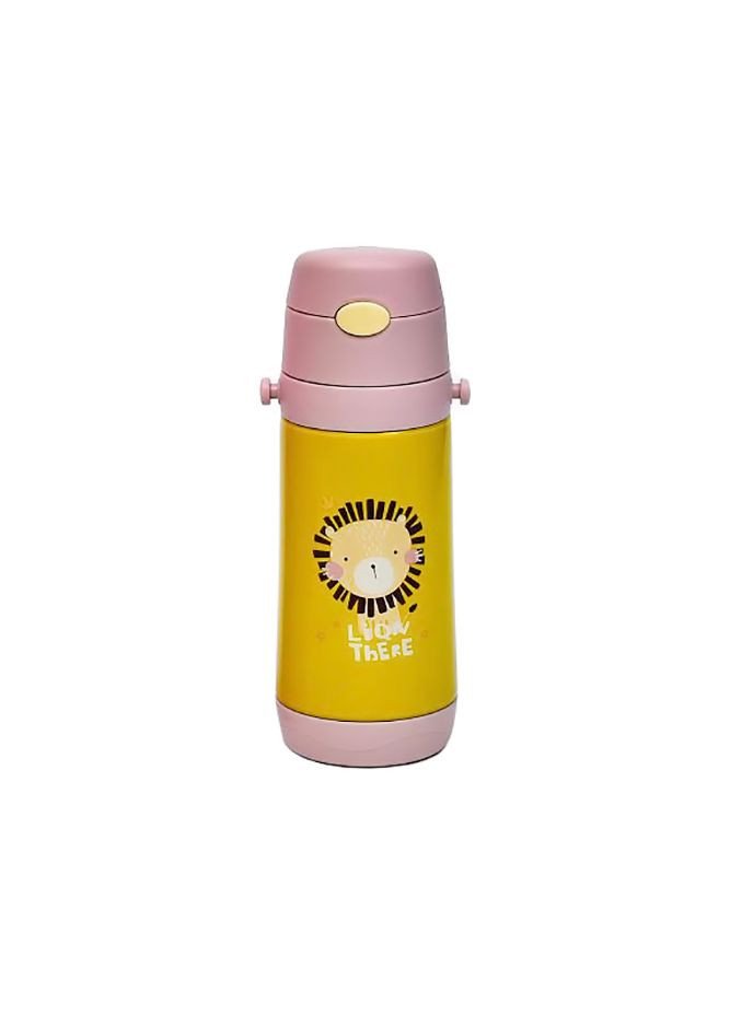 Термос-поїлка MT-2090-50 дитяча з трубочкою 350мл Рожево жовтий Stenson (362446455)