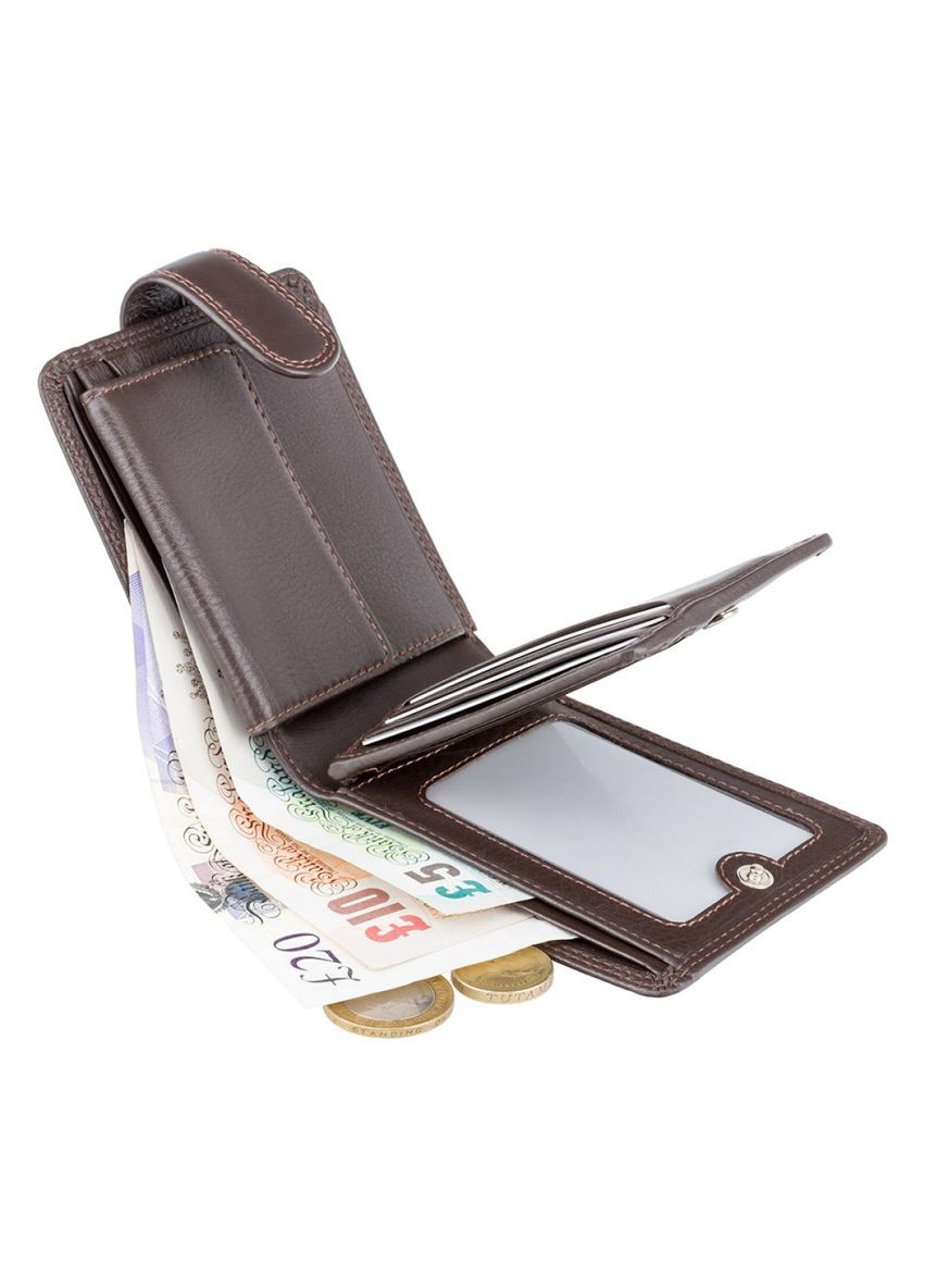 Кошелек мужской коричневый HT10_BRN Visconti (336377703)