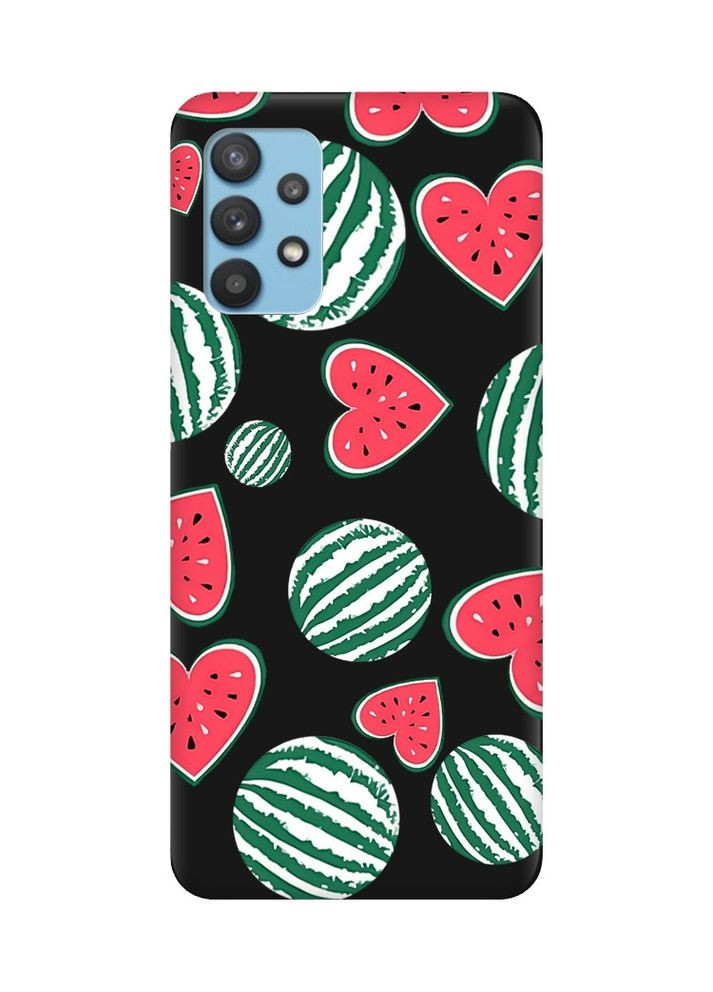 Матовый чехол на Samsung Galaxy A32:: Арбузы сердечка (принт 343) Creative (360668965)