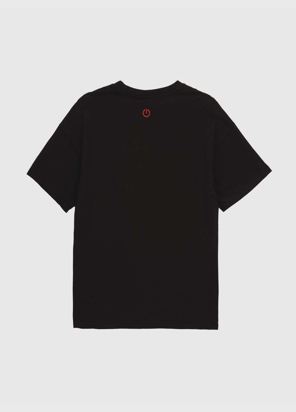 Черная летняя футболка No Brand