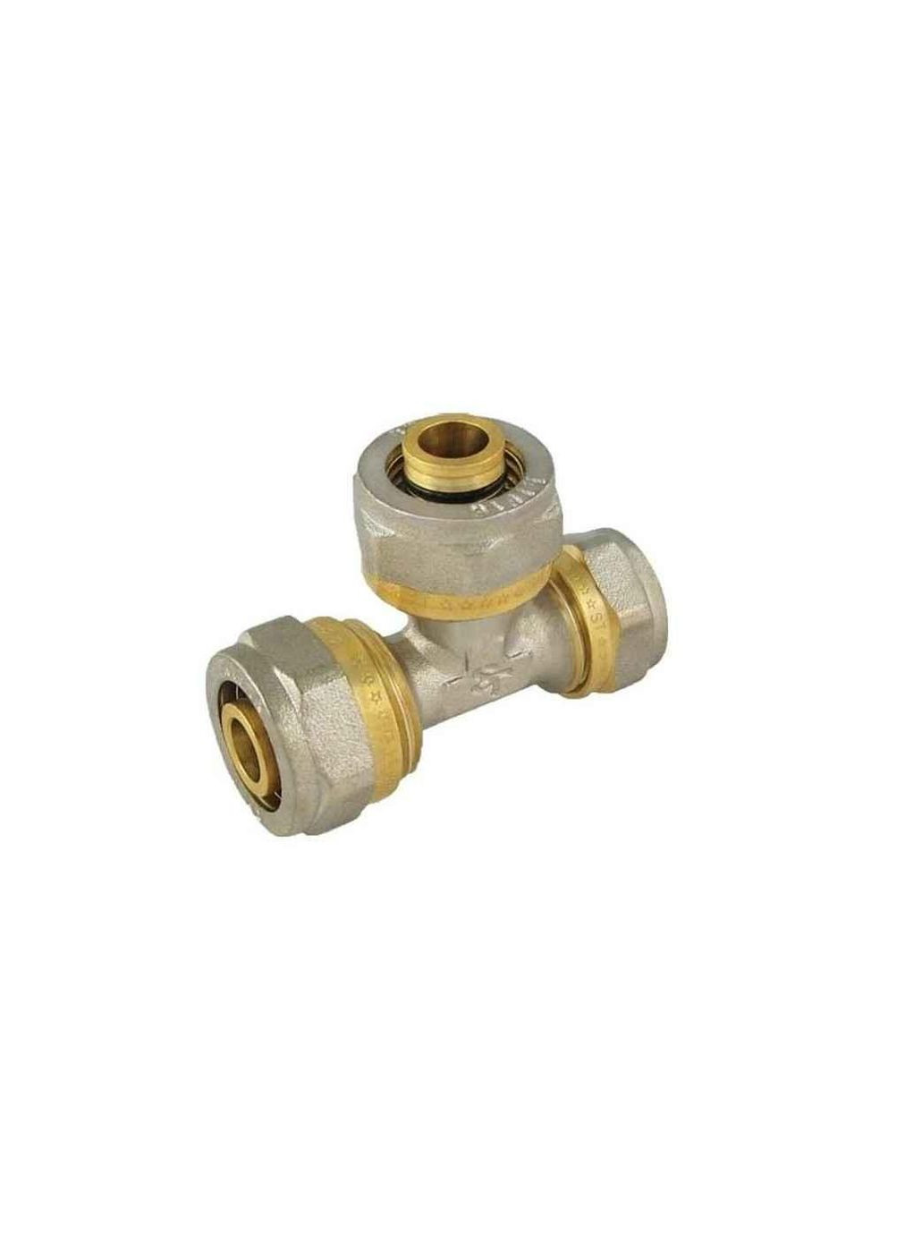 Тройник 16х20х20 с проточкой ТМ Santan (306631009)