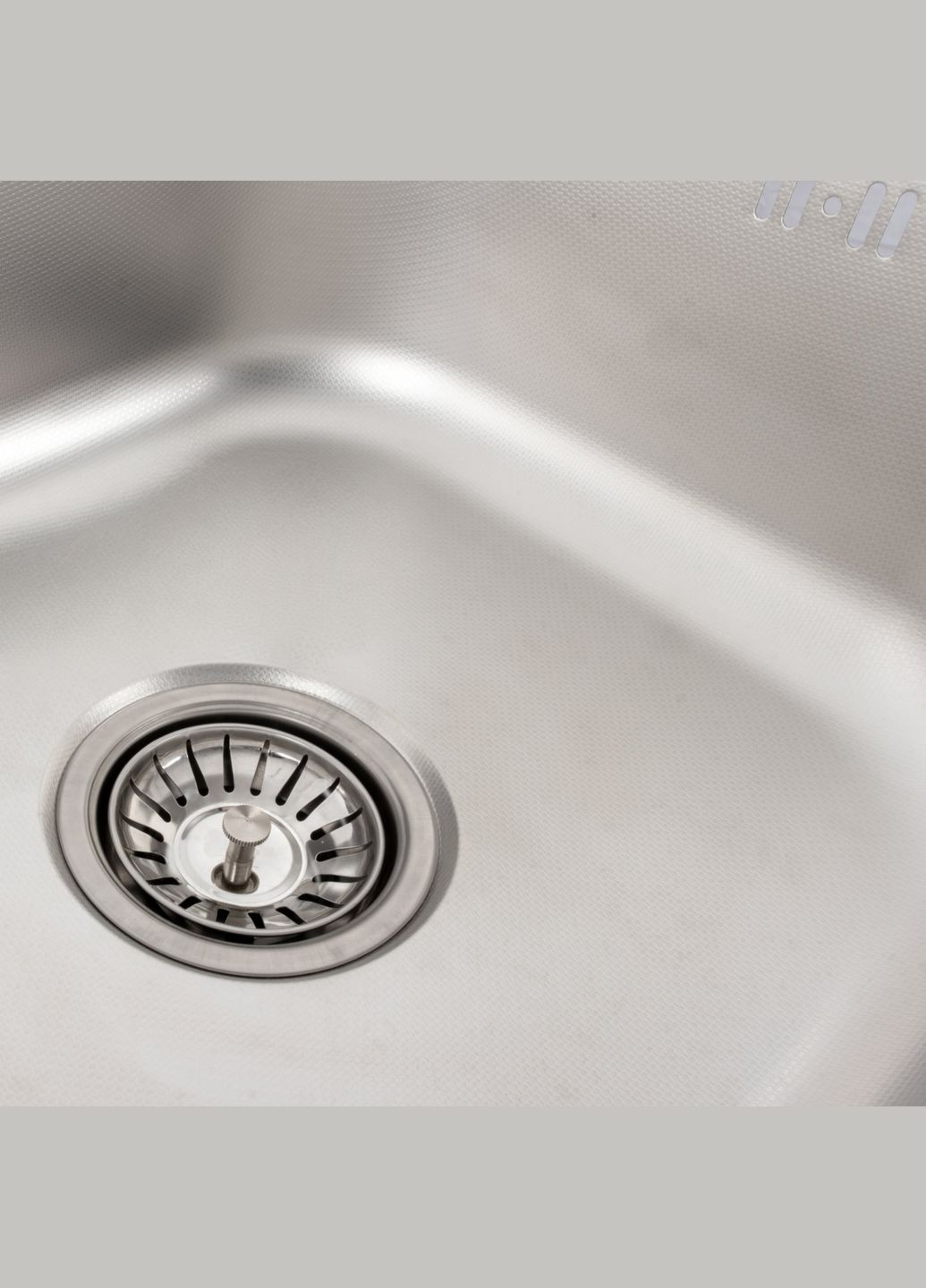 Кухонна мийка з нержавіючої сталі ДЕКОР 6642 (0,8/180 мм) Valeso (305296192)