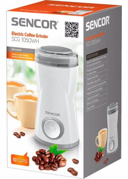 Кавомолка SСG1050WH 150 Вт біла Sencor (364108001)